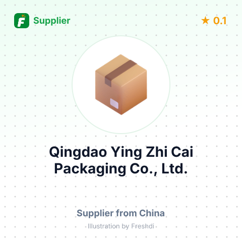 Qingdao Ying Zhi Cai Packaging Co., Ltd. – summary card, no photo uploaded yet