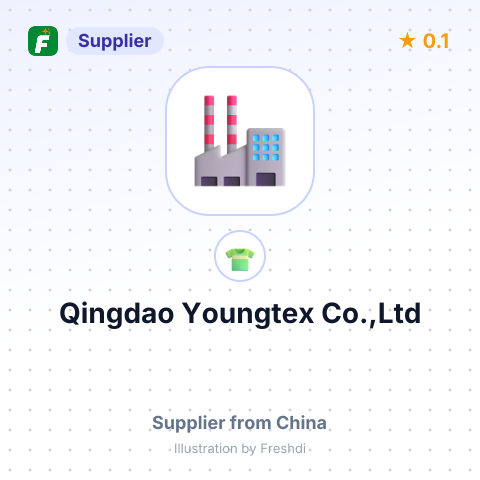 Qingdao Youngtex Co.,Ltd – summary card, no photo uploaded yet