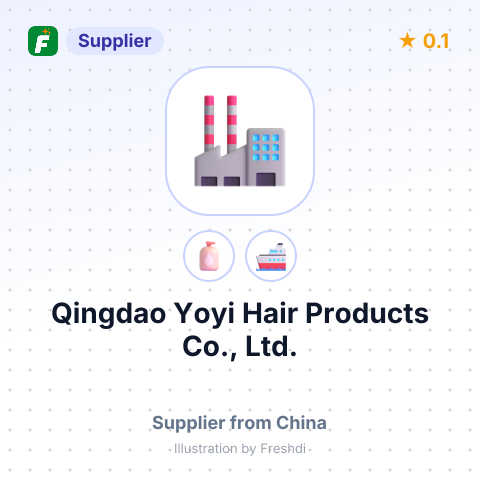 Qingdao Yoyi Hair Products Co., Ltd. – summary card, no photo uploaded yet
