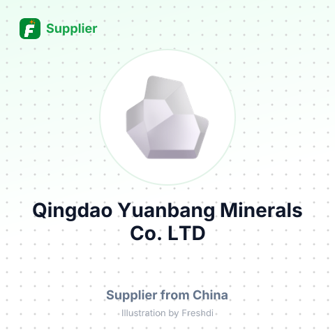 Qingdao Yuanbang Minerals Co.,LTD – summary card, no photo uploaded yet