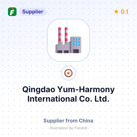 Qingdao Yum-Harmony International Co.,Ltd. – summary card, no photo uploaded yet
