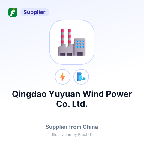 Qingdao Yuyuan Wind Power Co., Ltd. – summary card, no photo uploaded yet