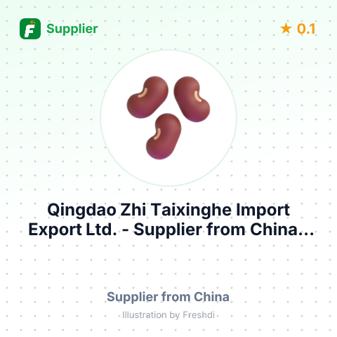 Qingdao Zhi Taixinghe Import Export Ltd.  – summary card, no photo uploaded yet