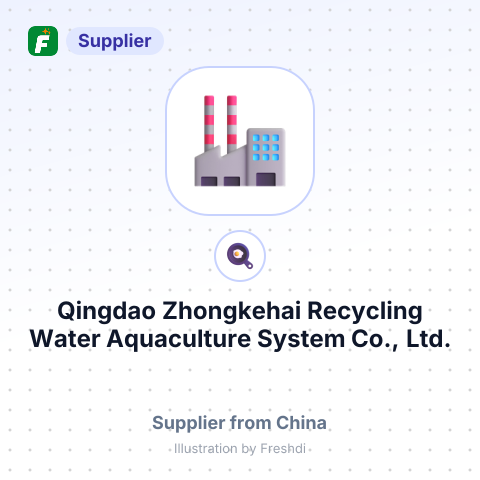 Qingdao Zhongkehai Recycling Water Aquaculture System Co., Ltd. – summary card, no photo uploaded yet