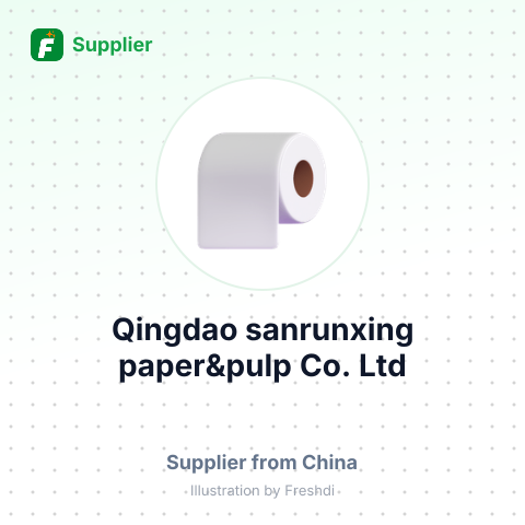 Qingdao sanrunxing paper&pulp Co.,Ltd – summary card, no photo uploaded yet
