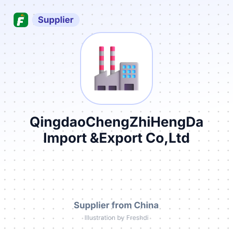 QingdaoChengZhiHengDa Import &Export Co,Ltd – summary card, no photo uploaded yet