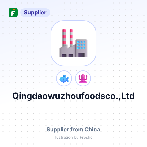 Qingdaowuzhoufoodsco.,Ltd – summary card, no photo uploaded yet
