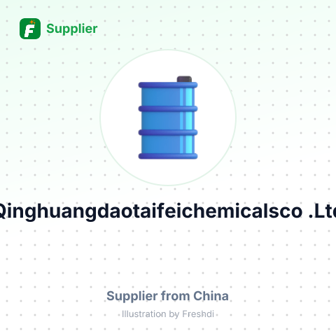 Qinghuangdaotaifeichemicalsco,.Ltd – summary card, no photo uploaded yet