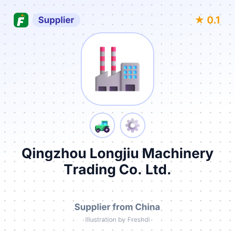 Qingzhou Longjiu Machinery Trading Co., Ltd. – summary card, no photo uploaded yet