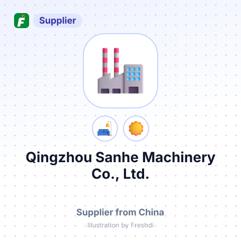 Qingzhou Sanhe Machinery Co., Ltd. – summary card, no photo uploaded yet