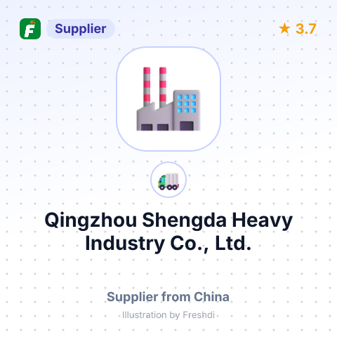 Qingzhou Shengda Heavy Industry Co., Ltd. – summary card, no photo uploaded yet
