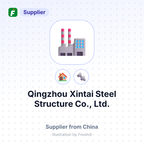 Qingzhou Xintai Steel Structure Co., Ltd. – summary card, no photo uploaded yet