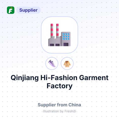 Qinjiang Hi-Fashion Garment Factory – summary card, no photo uploaded yet