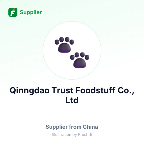 Qinngdao Trust Foodstuff Co., Ltd – summary card, no photo uploaded yet