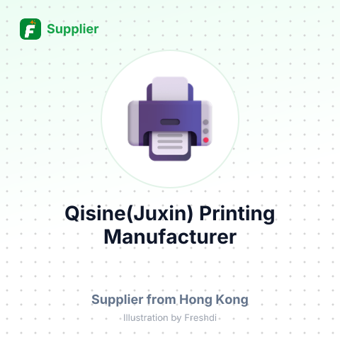 Qisine(Juxin) Printing Manufacturer – summary card, no photo uploaded yet