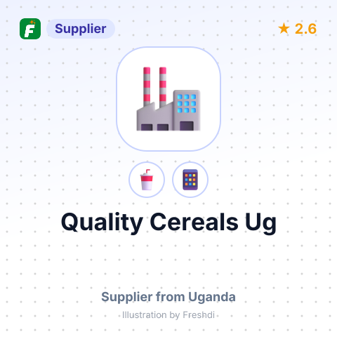 Quality Cereals Ug – summary card, no photo uploaded yet