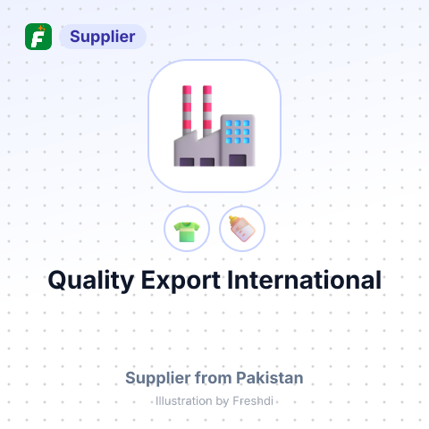Quality Export International – summary card, no photo uploaded yet