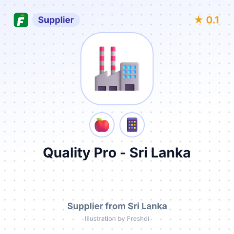 Quality Pro - Sri Lanka  – summary card, no photo uploaded yet