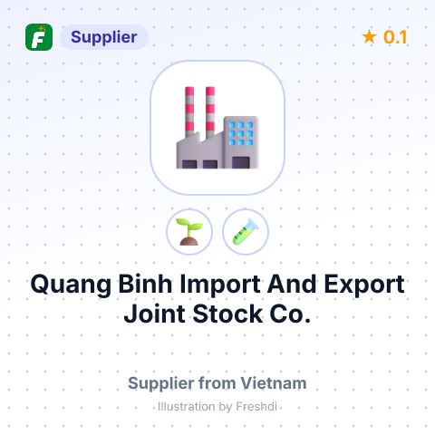 Quang Binh Import And Export Joint Stock Co.  – summary card, no photo uploaded yet