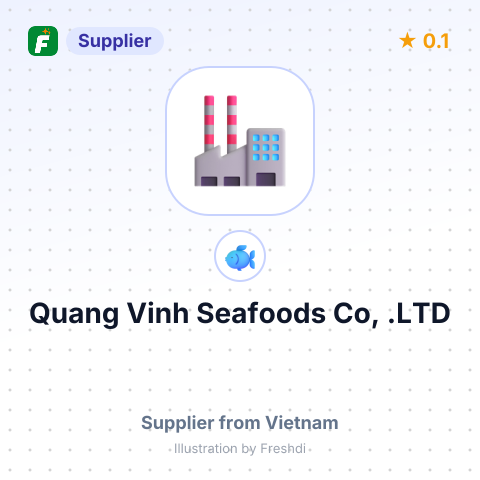 Quang Vinh Seafoods Co, .LTD – summary card, no photo uploaded yet