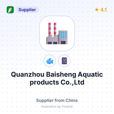 Quanzhou Baisheng Aquatic products Co.,Ltd – summary card, no photo uploaded yet