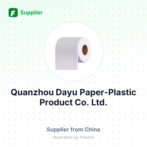 Quanzhou Dayu Paper-Plastic Product Co., Ltd. – summary card, no photo uploaded yet