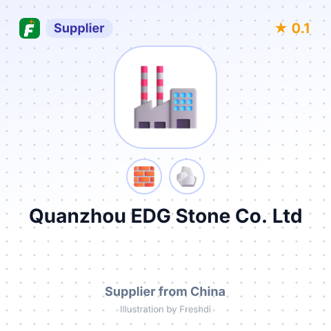 Quanzhou EDG Stone Co.,Ltd – summary card, no photo uploaded yet