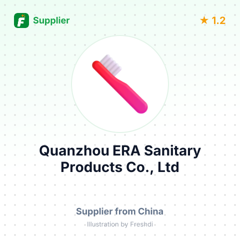 Quanzhou ERA Sanitary Products Co., Ltd – summary card, no photo uploaded yet