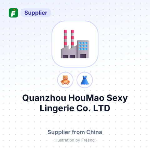 Quanzhou HouMao Sexy Lingerie Co. LTD – summary card, no photo uploaded yet