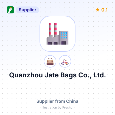 Quanzhou Jate Bags Co., Ltd. – summary card, no photo uploaded yet