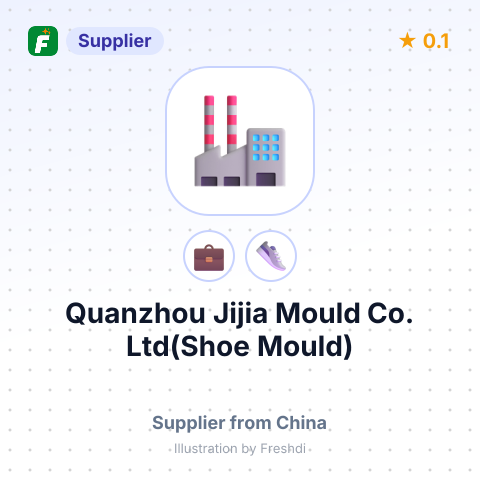 Quanzhou Jijia Mould Co., Ltd(Shoe Mould) – summary card, no photo uploaded yet