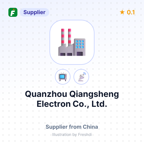 Quanzhou Qiangsheng Electron Co., Ltd. – summary card, no photo uploaded yet