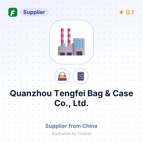 Quanzhou Tengfei Bag & Case Co., Ltd. – summary card, no photo uploaded yet