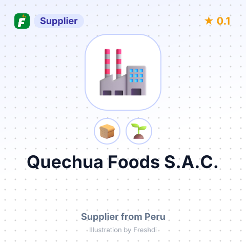 Quechua Foods S.A.C.  – summary card, no photo uploaded yet