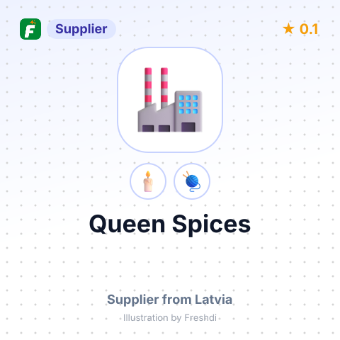 Queen Spices  – summary card, no photo uploaded yet