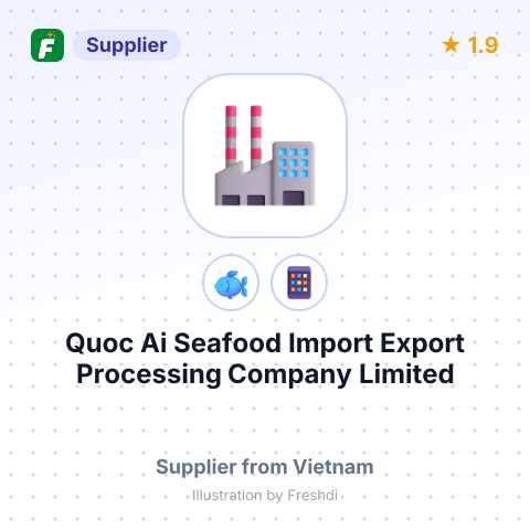 Quoc Ai Seafood Import Export Processing Company Limited – summary card, no photo uploaded yet