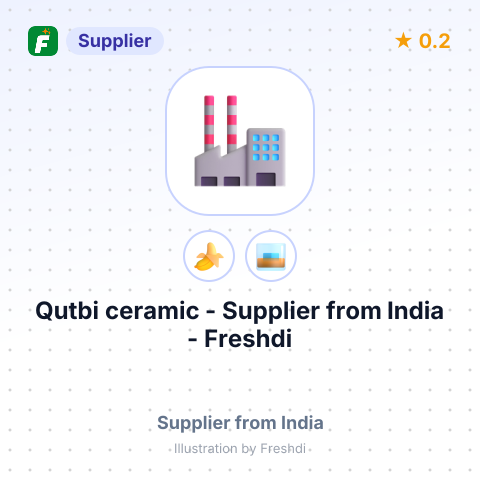 Qutbi ceramic  – summary card, no photo uploaded yet