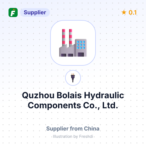 Quzhou Bolais Hydraulic Components Co., Ltd. – summary card, no photo uploaded yet