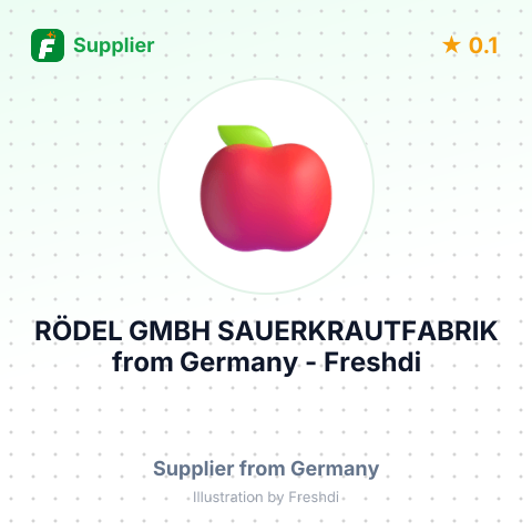 RÖDEL GMBH SAUERKRAUTFABRIK – summary card, no photo uploaded yet