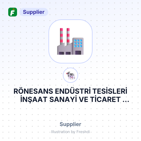 RÖNESANS ENDÜSTRİ TESİSLERİ İNŞAAT SANAYİ VE TİCARET ANONİM ŞİRKETİ – summary card, no photo uploaded yet
