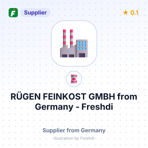 RÜGEN FEINKOST GMBH – summary card, no photo uploaded yet