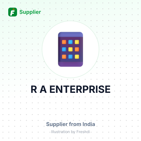 R A ENTERPRISE – summary card, no photo uploaded yet