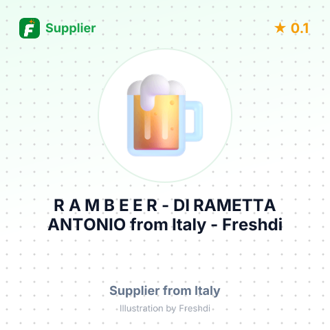 R A M B E E R - DI RAMETTA ANTONIO – summary card, no photo uploaded yet