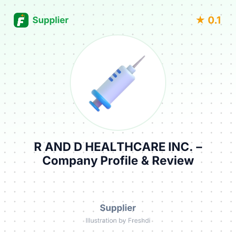 R AND D HEALTHCARE, INC. – summary card, no photo uploaded yet