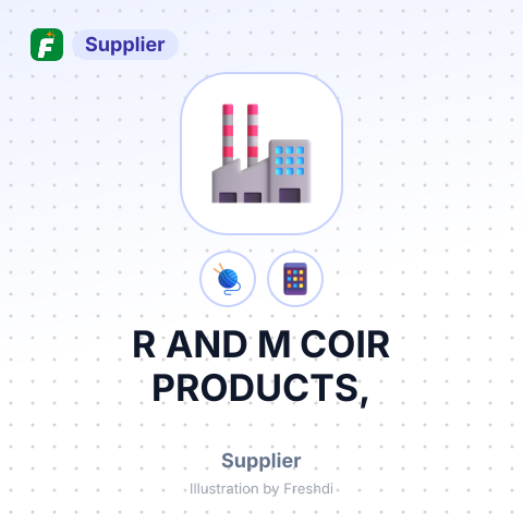 R AND M COIR PRODUCTS, – summary card, no photo uploaded yet