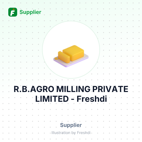 R.B.AGRO MILLING PRIVATE LIMITED – summary card, no photo uploaded yet