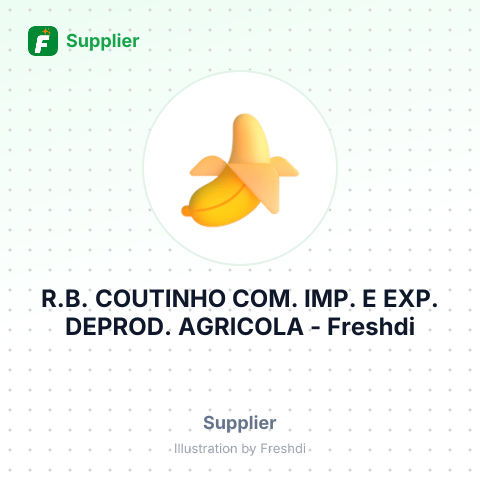 R.B. COUTINHO COM. IMP. E EXP. DEPROD. AGRICOLA – summary card, no photo uploaded yet