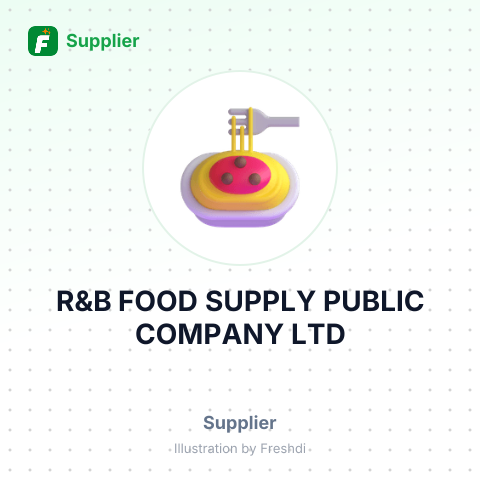 R&B FOOD SUPPLY PUBLIC COMPANY LTD – summary card, no photo uploaded yet