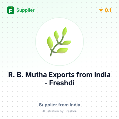 R. B. Mutha Exports  – summary card, no photo uploaded yet