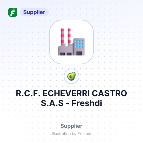 R.C.F. ECHEVERRI CASTRO S.A.S – summary card, no photo uploaded yet